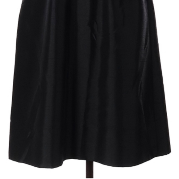 Banana Republic Cocktail Party Dress Size 8 Black Cap Sleeve Whimsigoth Witchy - Picture 6 of 6